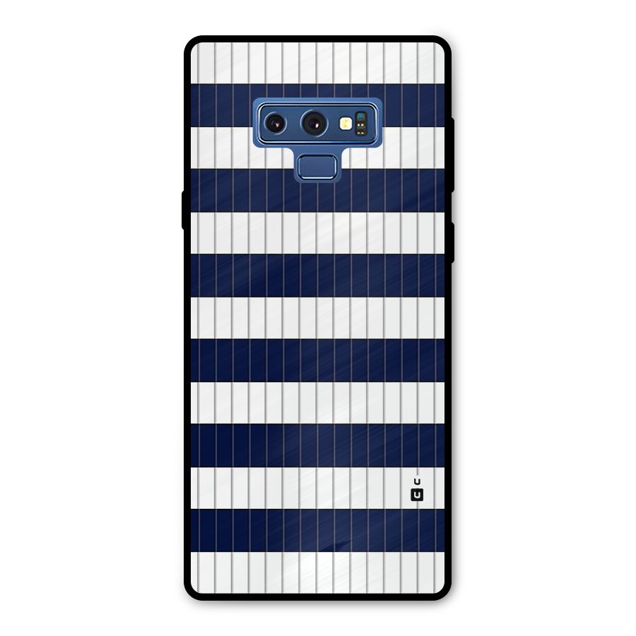 Step Stripes Metal Back Case for Galaxy Note 9