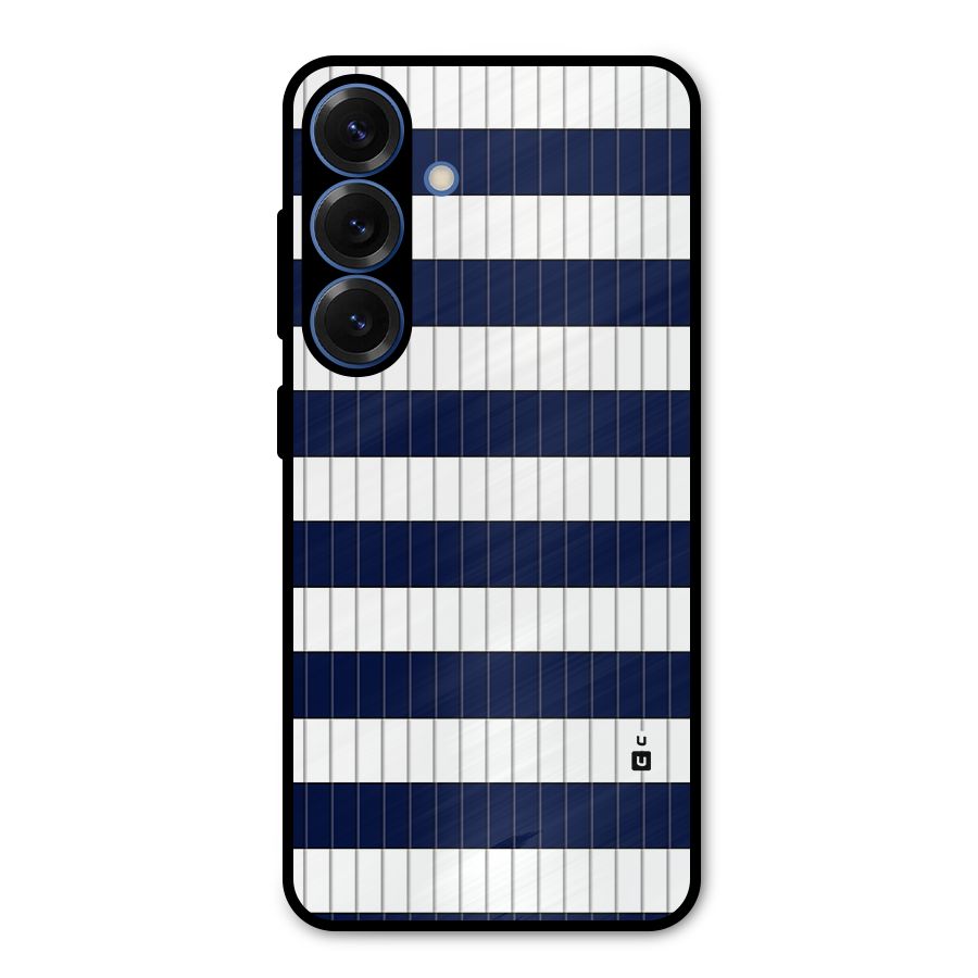 Step Stripes Metal Back Case for Galaxy S25