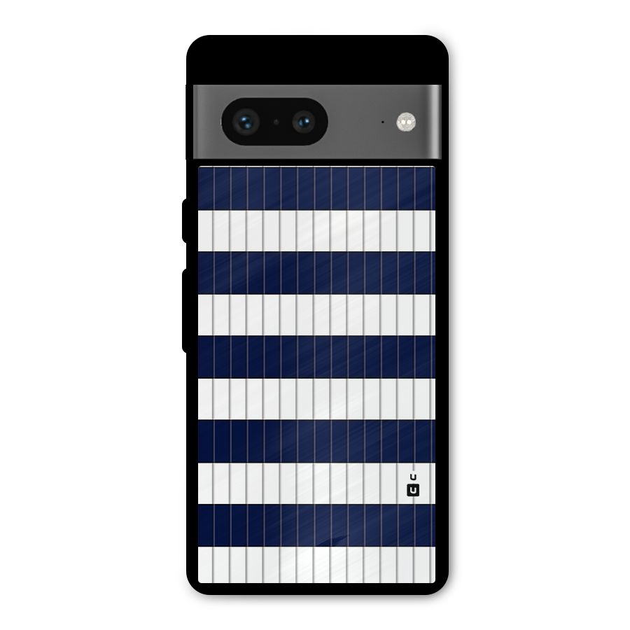 Step Stripes Metal Back Case for Google Pixel 7
