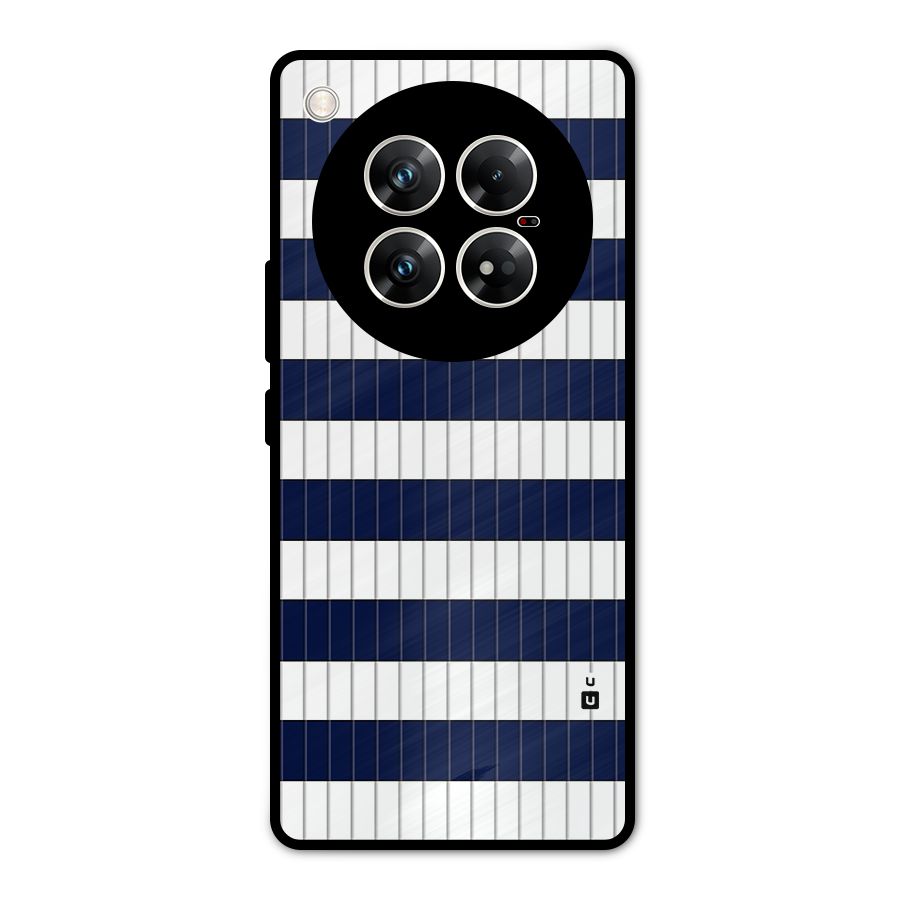 Step Stripes Metal Back Case for Infinix Zero 40 5G