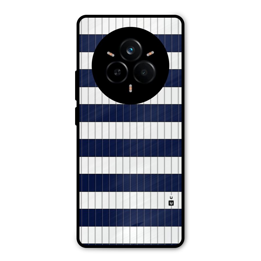 Step Stripes Metal Back Case for Realme 14 Pro