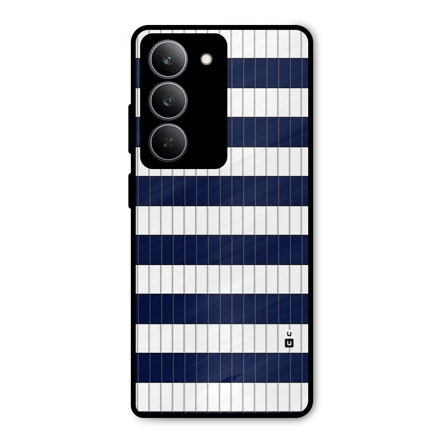 Step Stripes Metal Back Case for Realme 14x