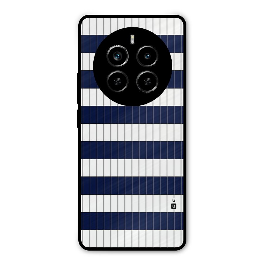 Step Stripes Metal Back Case for Realme P1 Pro