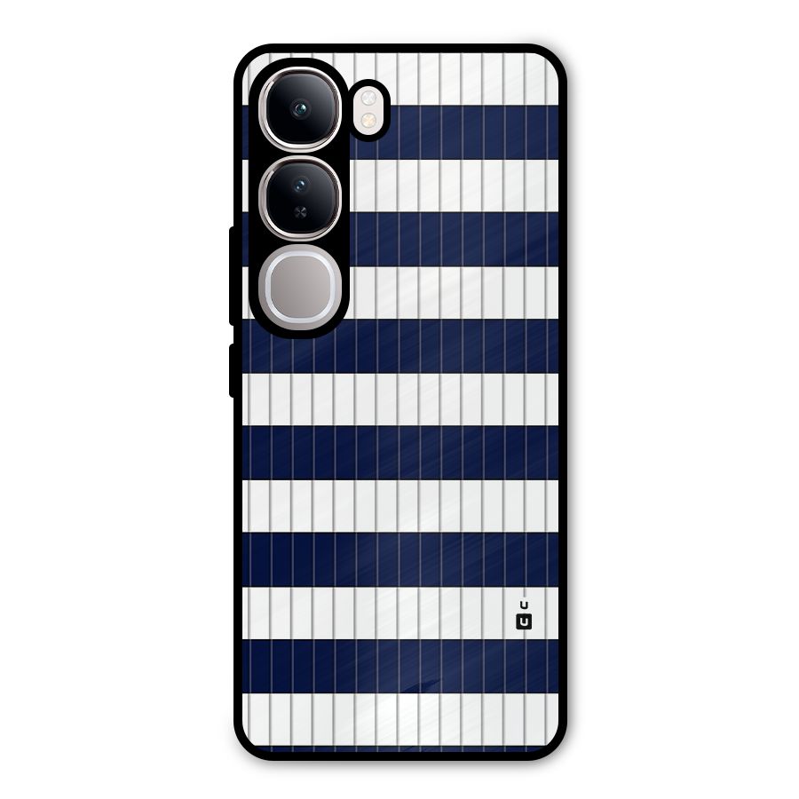 Step Stripes Metal Back Case for Vivo Y300