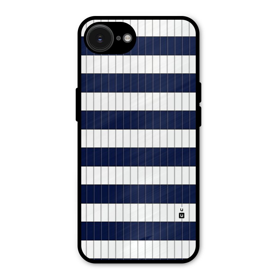 Step Stripes Metal Back Case for iPhone 16e