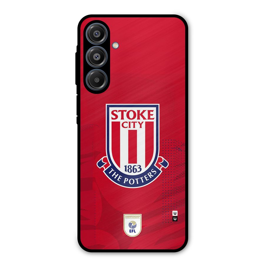 Stoke City Metal Back Case for Galaxy A16 5G
