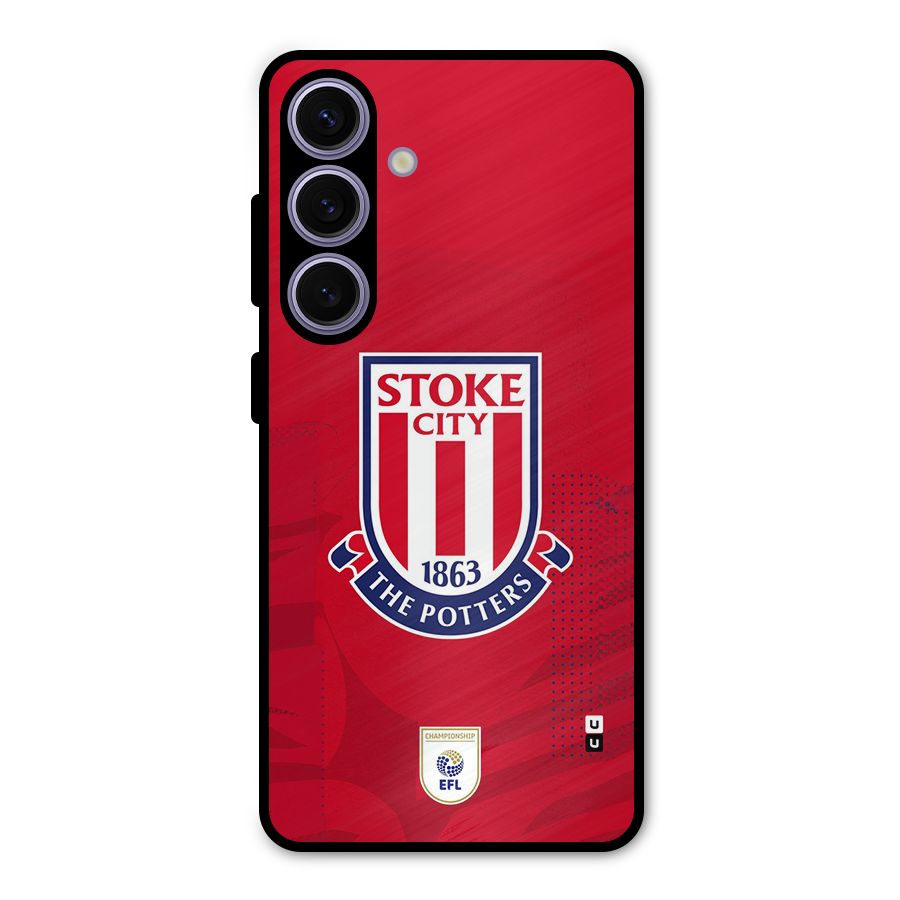 Stoke City Metal Back Case for Galaxy S24