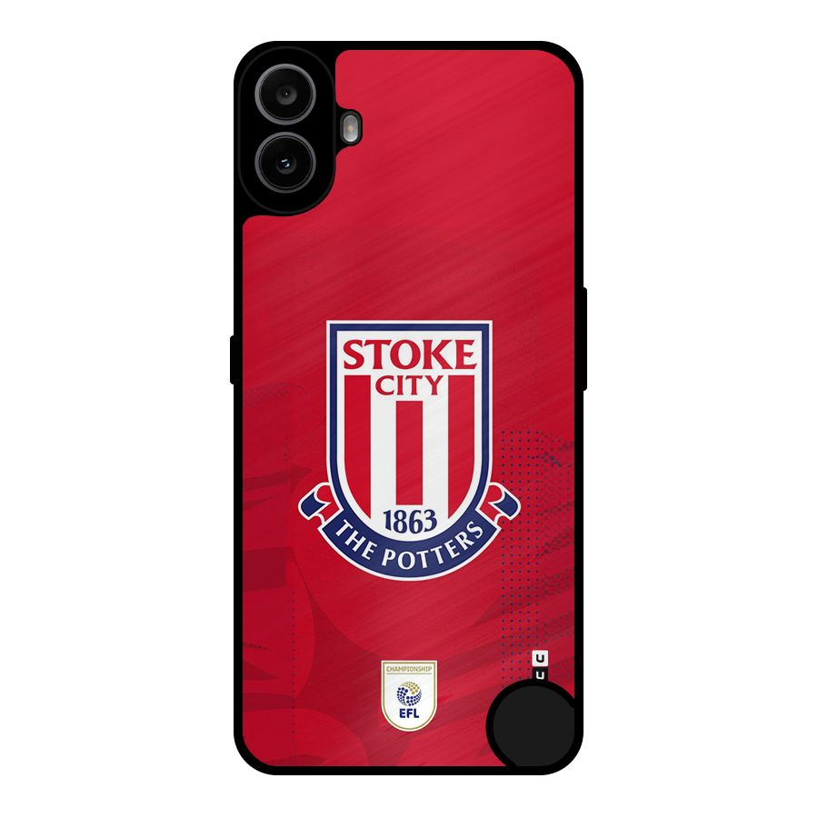 Stoke City Metal Back Case for Nothing CMF Phone 1