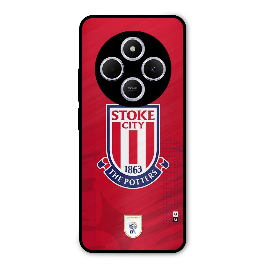 Stoke City Metal Back Case for Poco M7