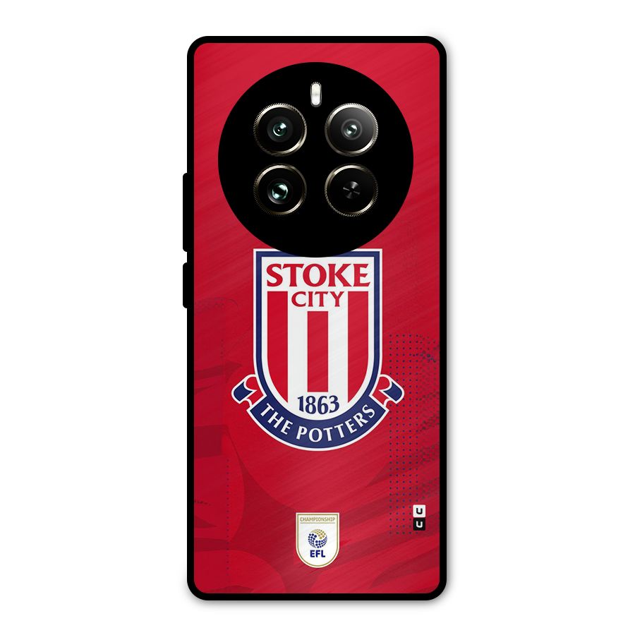 Stoke City Metal Back Case for Realme 12 Pro