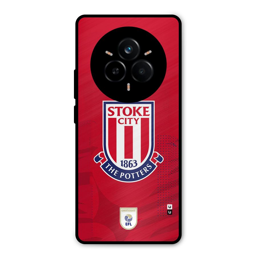 Stoke City Metal Back Case for Realme 14 Pro