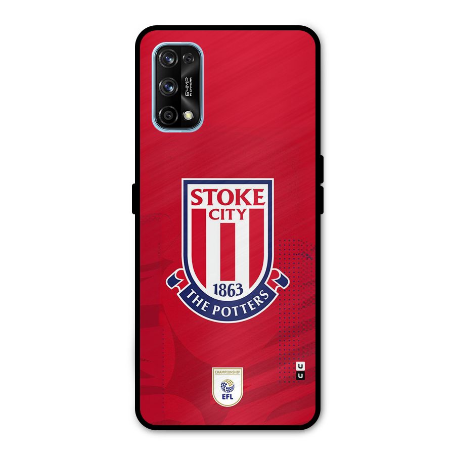 Stoke City Metal Back Case for Realme 7 Pro