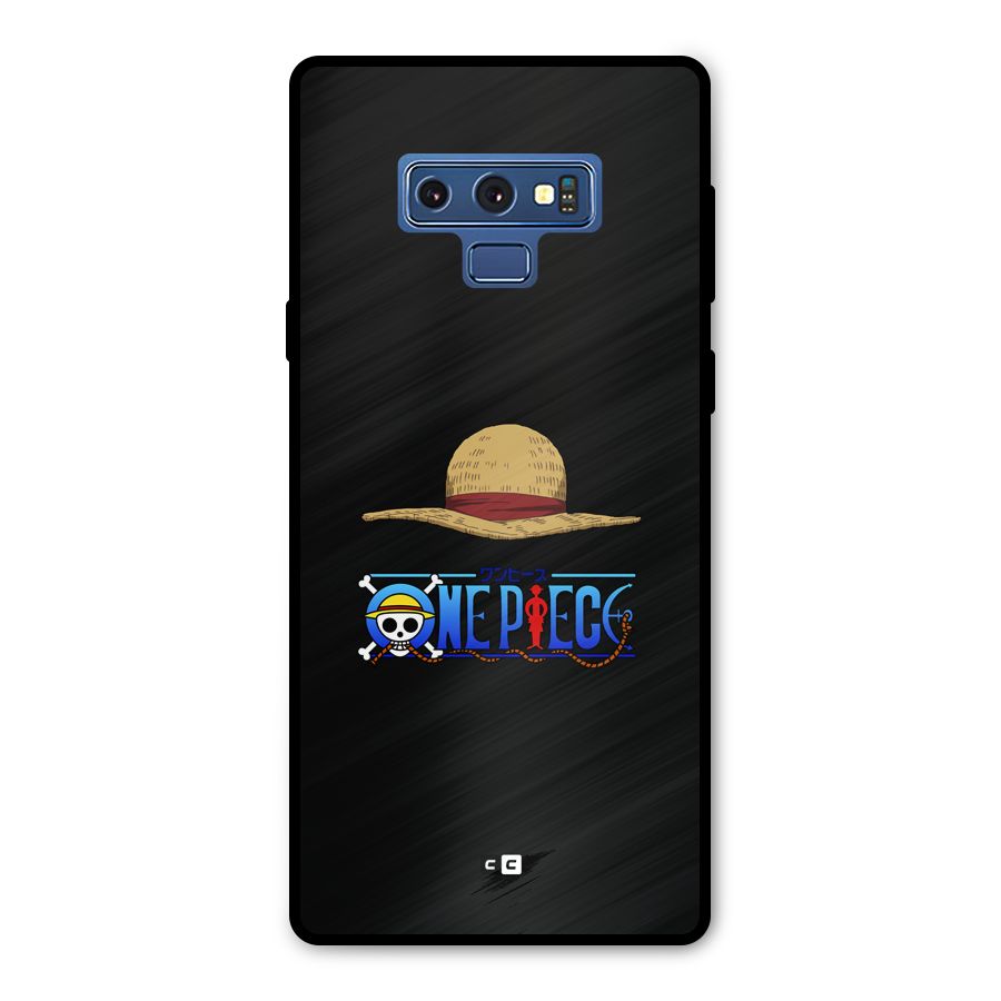 Straw Hat Metal Back Case for Galaxy Note 9