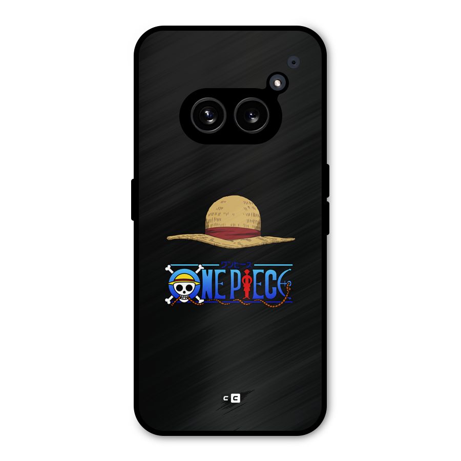 Straw Hat Metal Back Case for Nothing Phone 2a Plus