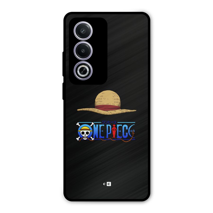 Straw Hat Metal Back Case for Oppo A3 Pro