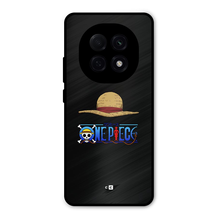 Straw Hat Metal Back Case for Oppo F29 Pro
