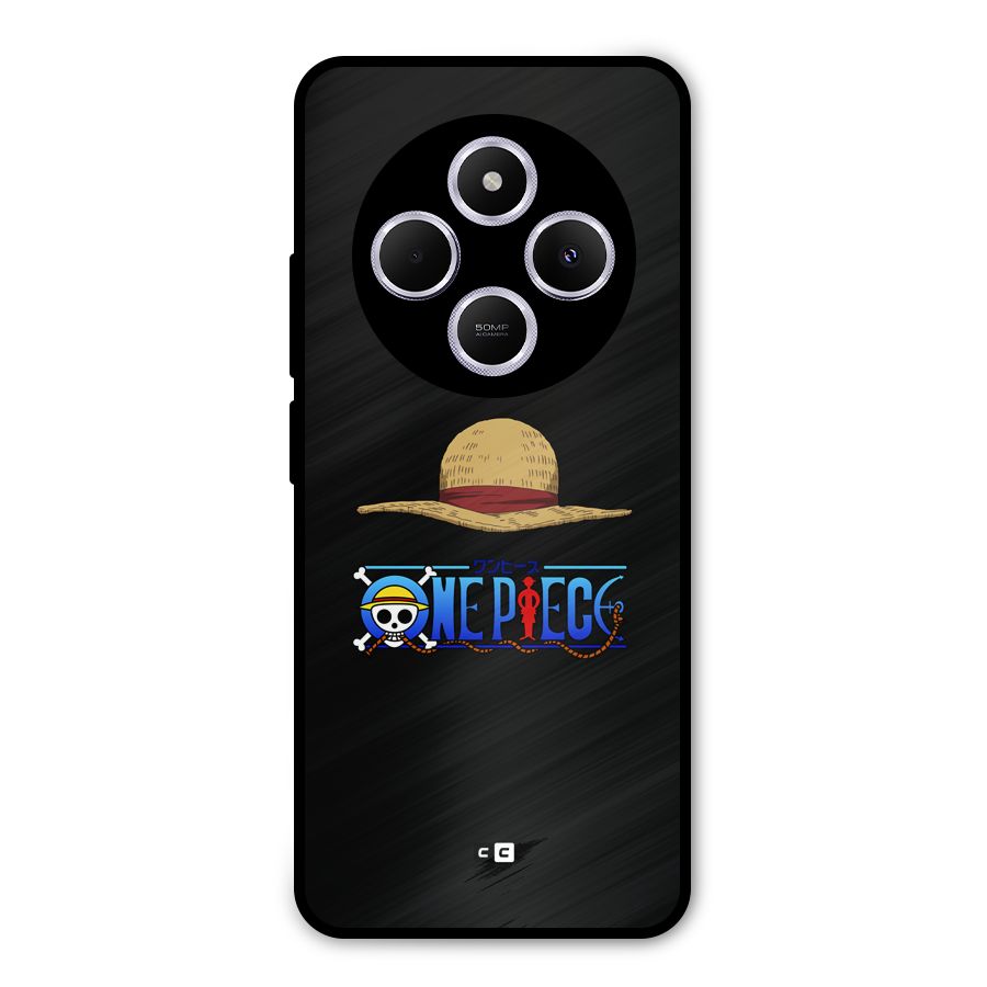 Straw Hat Metal Back Case for Poco C75 5G