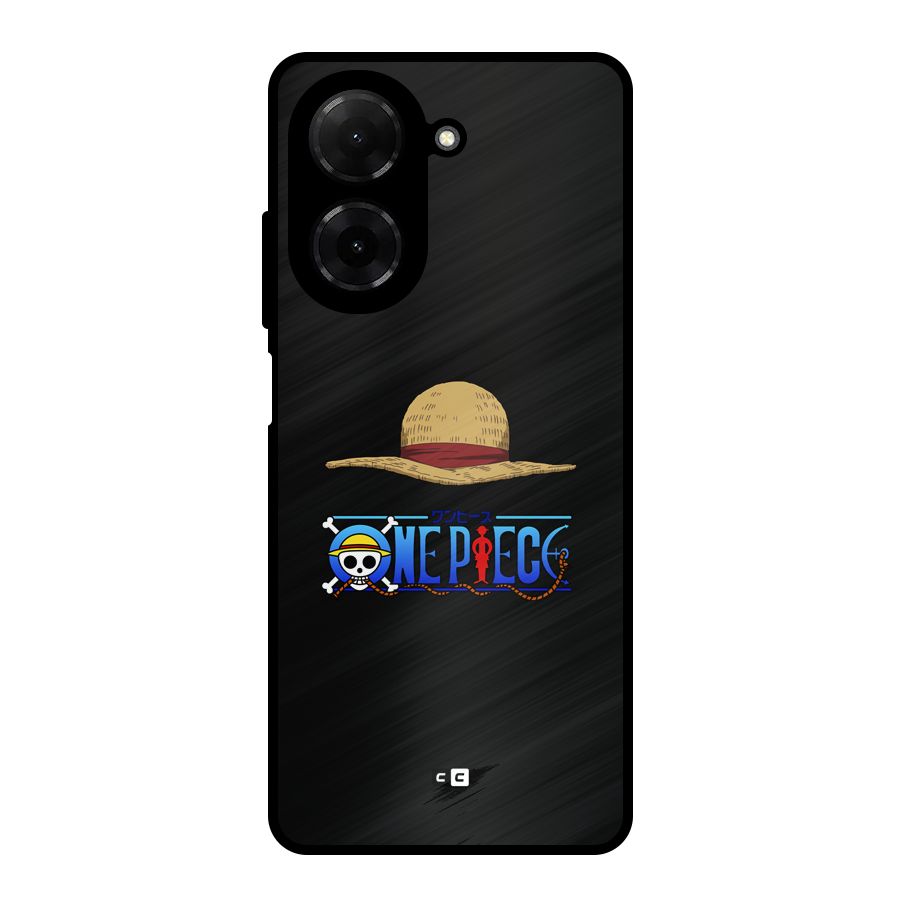 Straw Hat Metal Back Case for Redmi A5 4G
