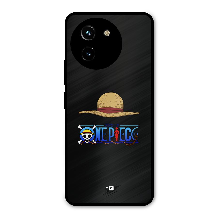 Straw Hat Metal Back Case for Vivo T3x