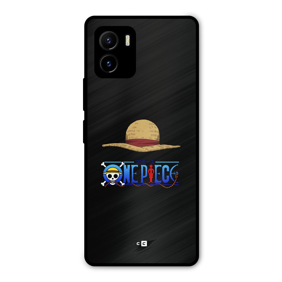 Straw Hat Metal Back Case for Vivo Y15s