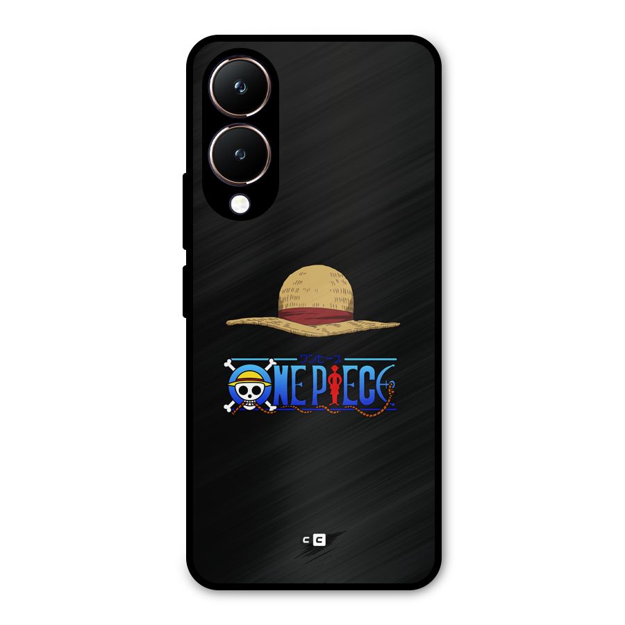 Straw Hat Metal Back Case for Vivo Y28