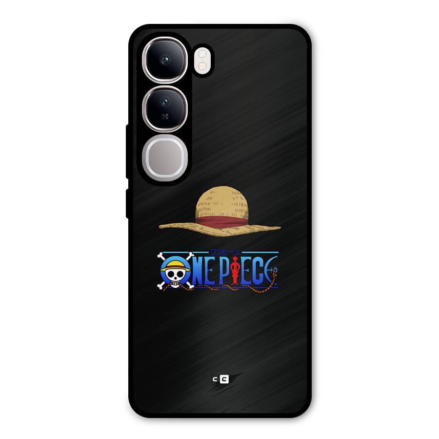 Straw Hat Metal Back Case for Vivo Y300