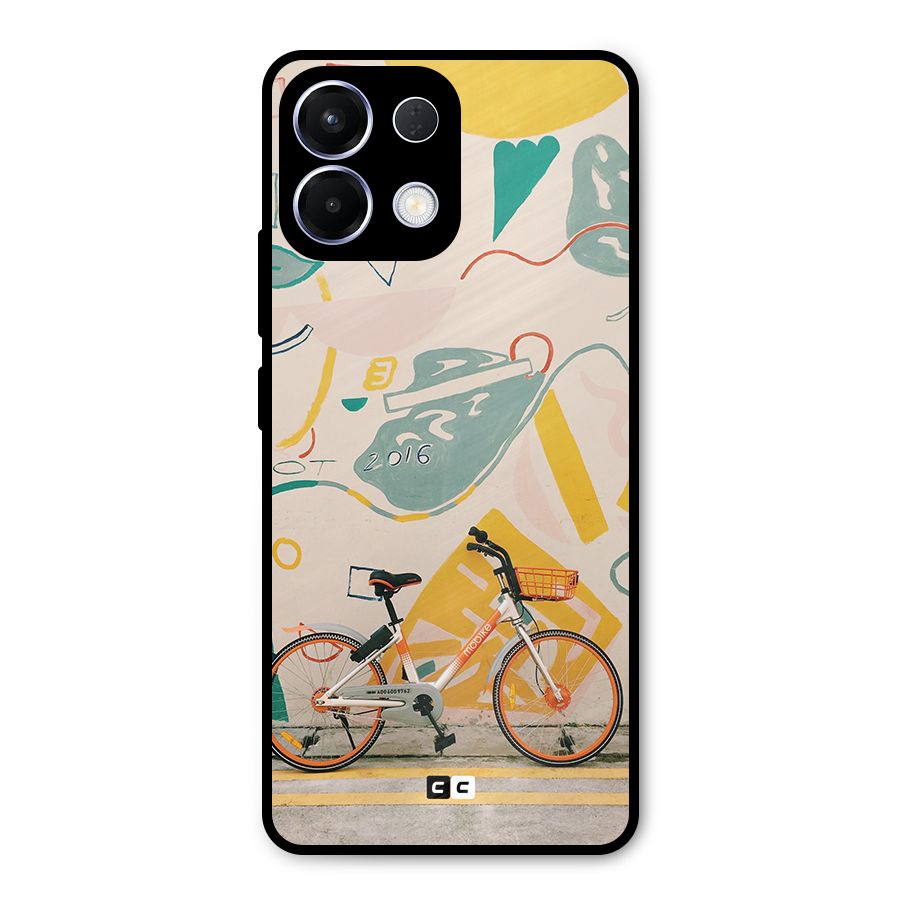 Street Art Bicycle Metal Back Case for Oppo K13