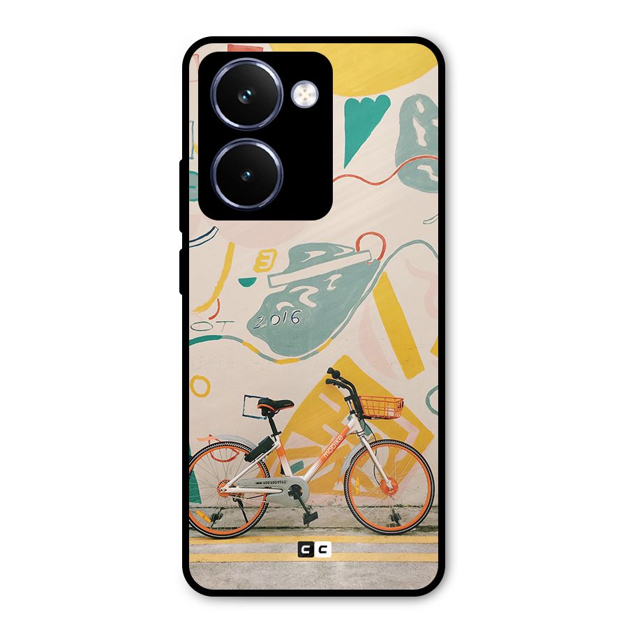 Street Art Bicycle Metal Back Case for Realme P3 Ultra