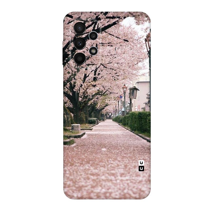 Street In Pink Flowers Original Polycarbonate Back Case for Galaxy A23