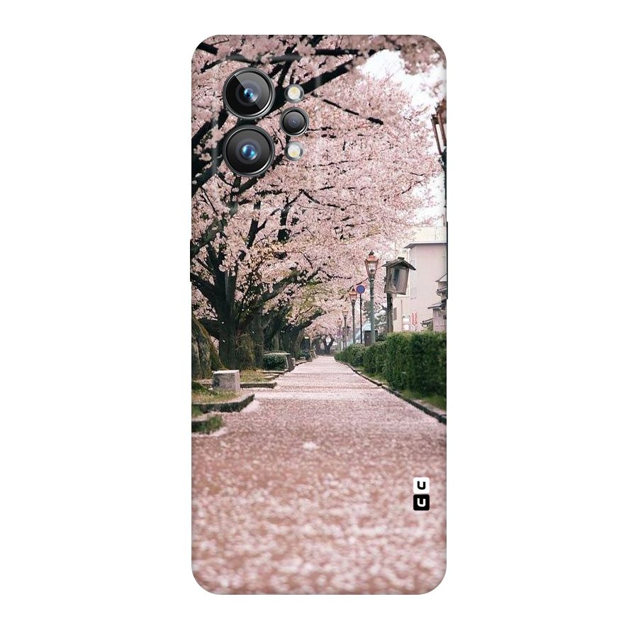Street In Pink Flowers Original Polycarbonate Back Case for Realme GT2 Pro
