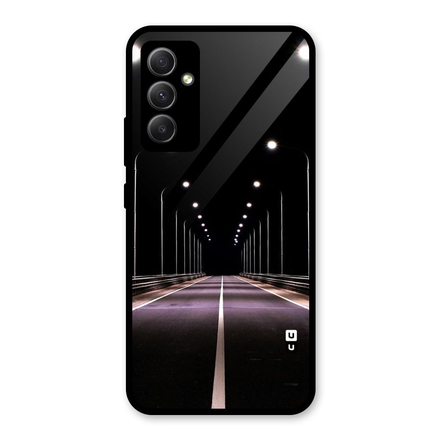 Street Light Glass Back Case for Galaxy A34