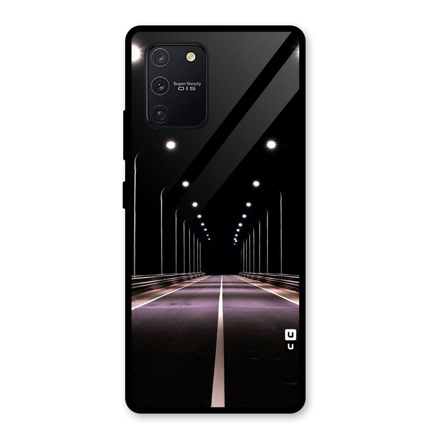 Street Light Glass Back Case for Galaxy S10 Lite