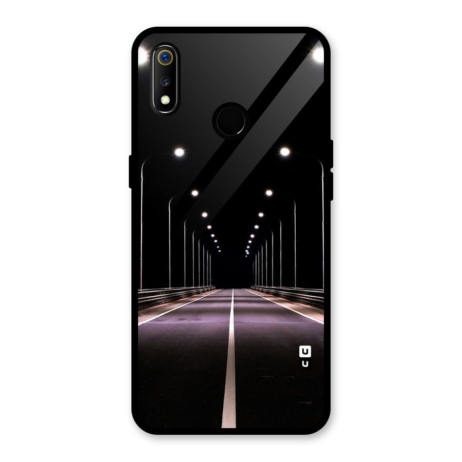 Street Light Glass Back Case for Realme 3i