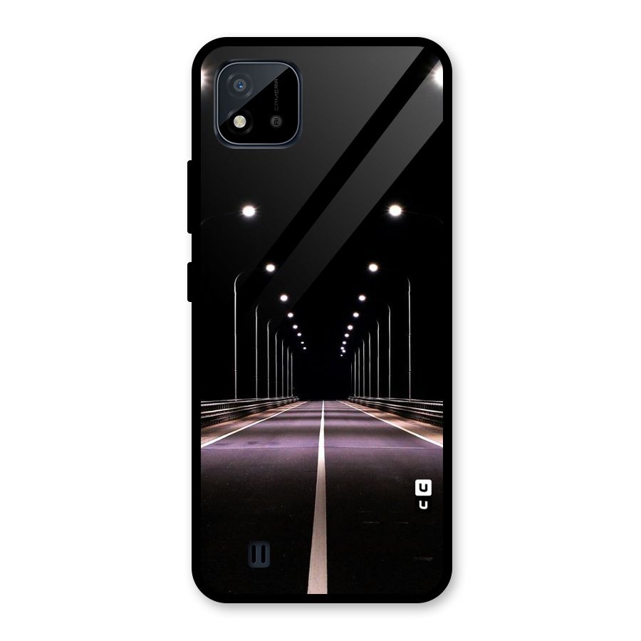 Street Light Glass Back Case for Realme C11 2021