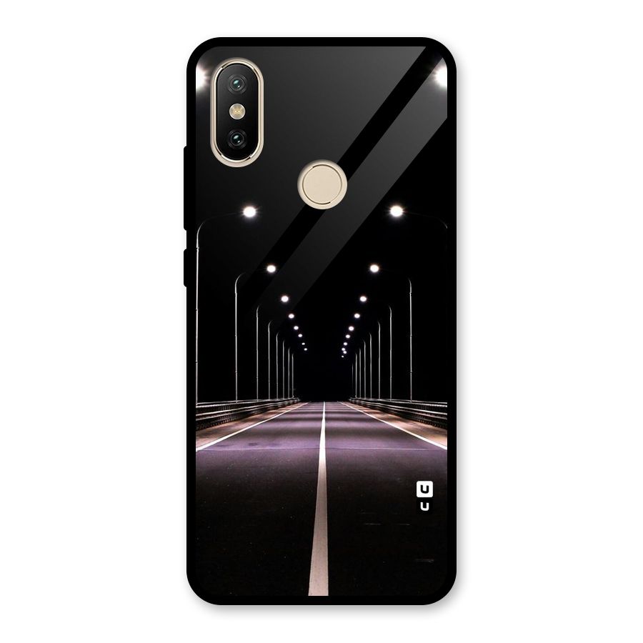 Street Light Glass Back Case for Redmi A2