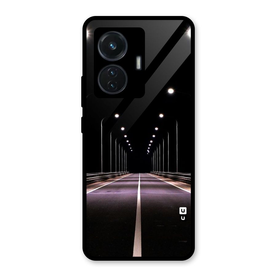 Street Light Glass Back Case for Vivo T1 44W