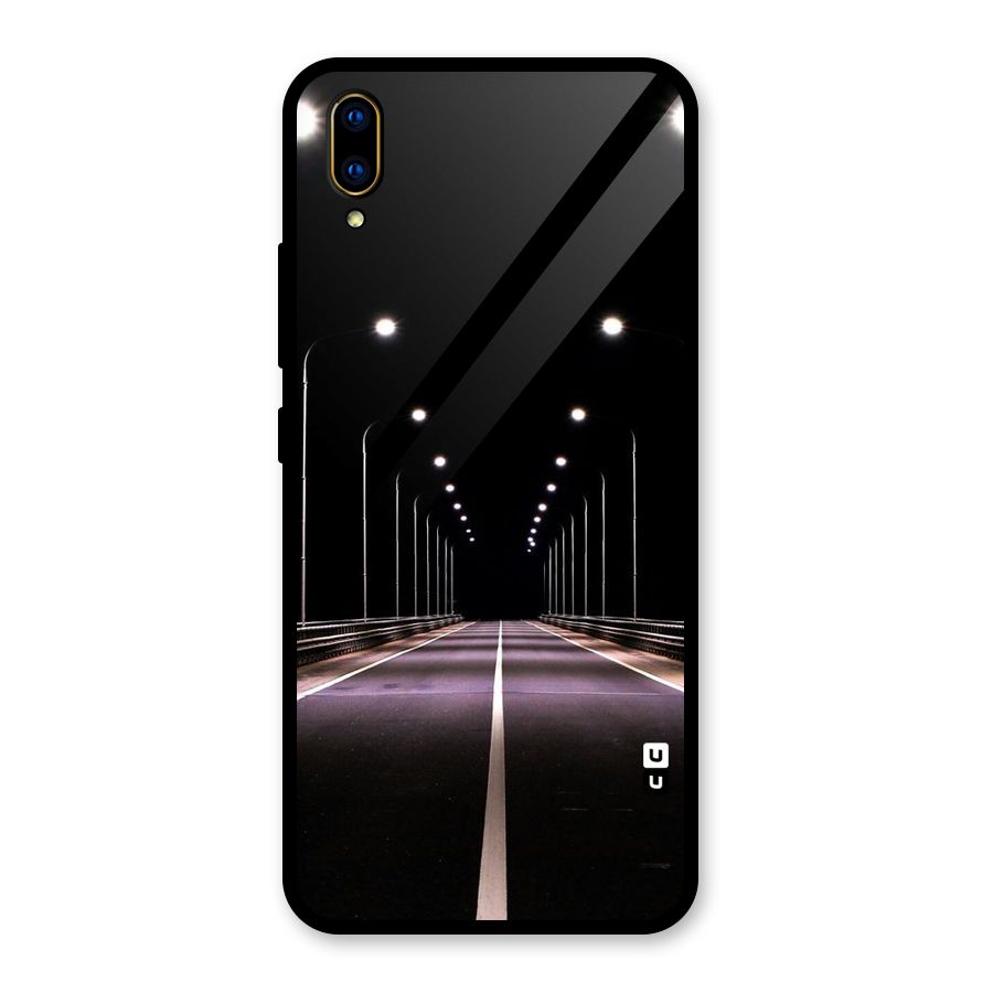 Street Light Glass Back Case for Vivo V11 Pro