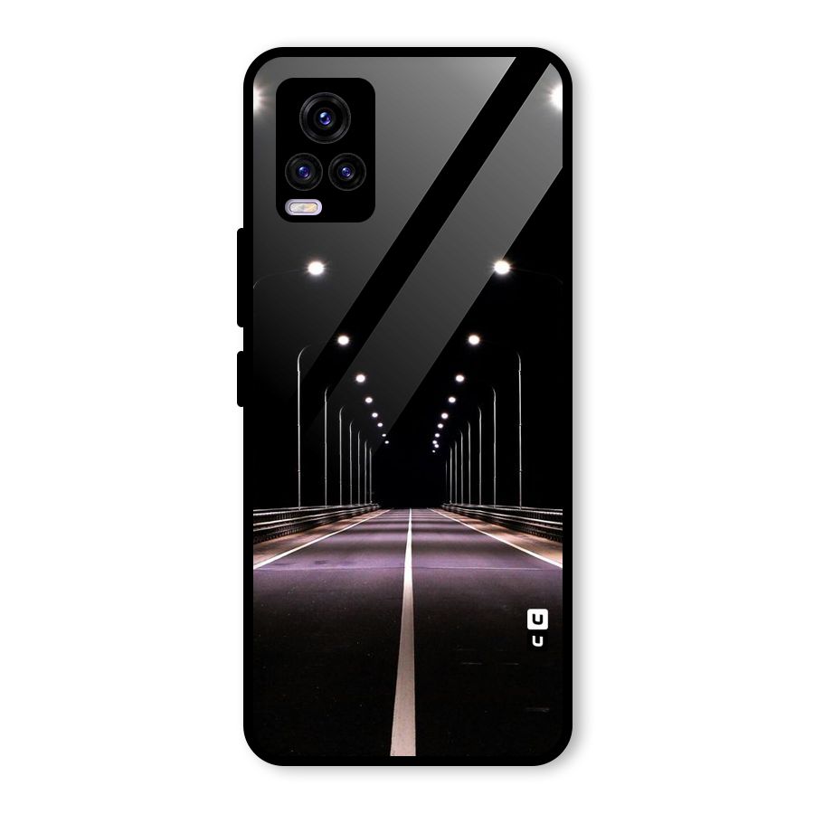 Street Light Glass Back Case for Vivo V20 2021