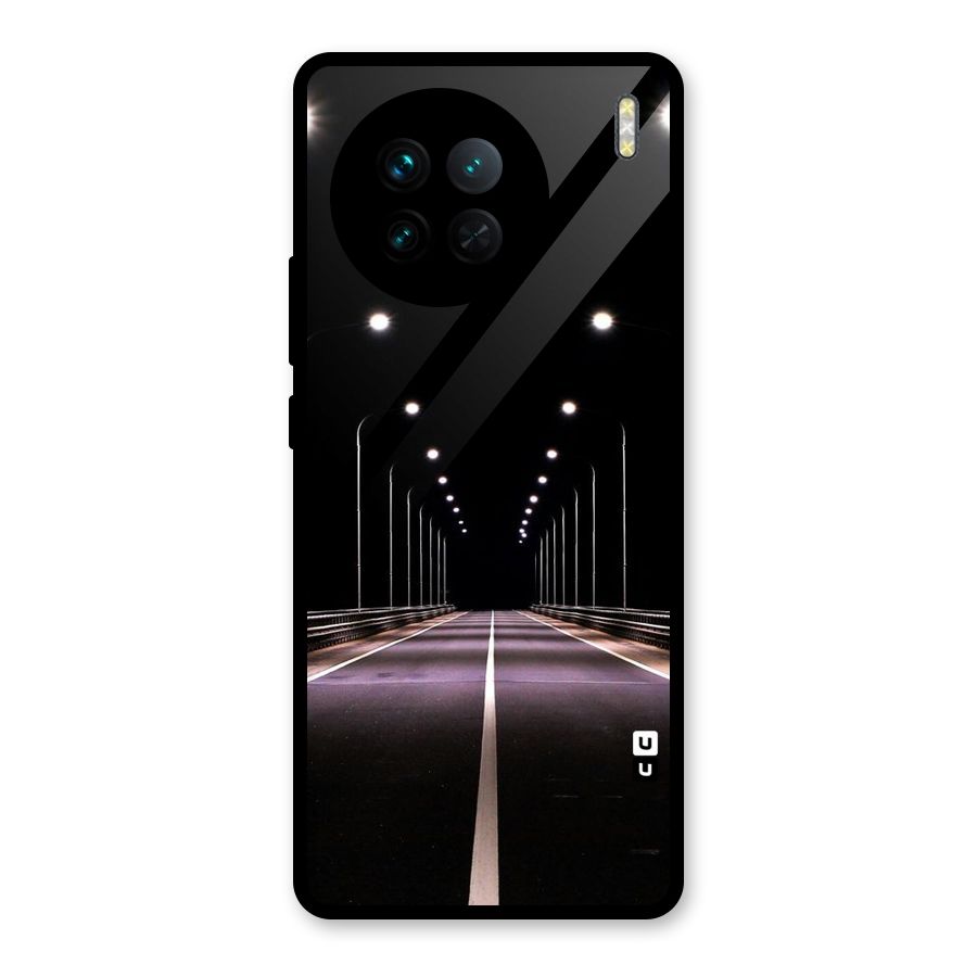 Street Light Glass Back Case for Vivo X90
