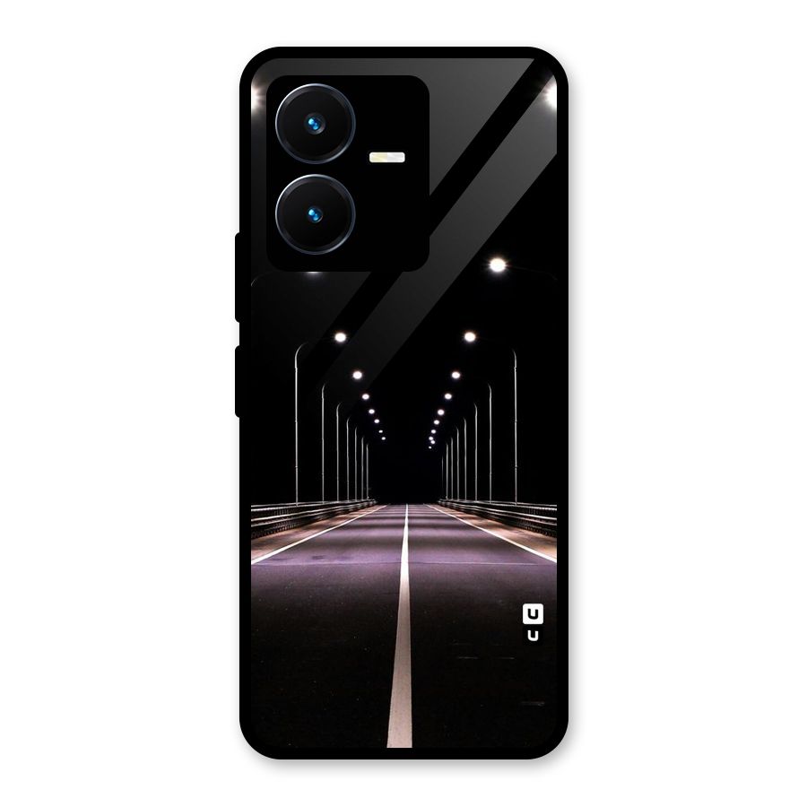 Street Light Glass Back Case for Vivo Y22s