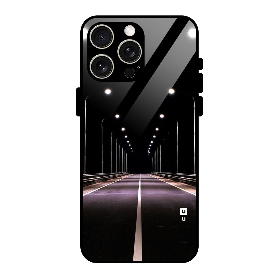Street Light Glass Back Case for iPhone 15 Pro Max