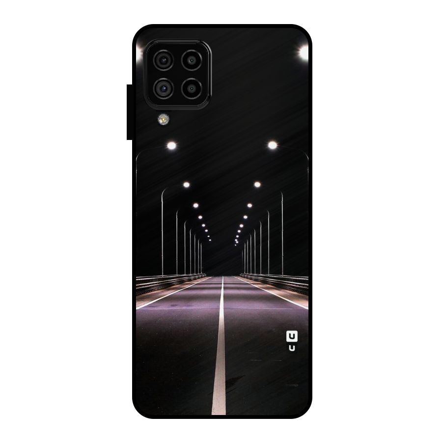 Street Light Metal Back Case for Galaxy A22 4G