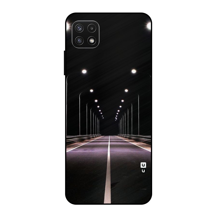 Street Light Metal Back Case for Galaxy A22 5G