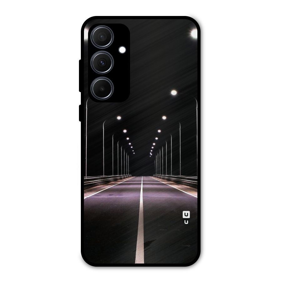 Street Light Metal Back Case for Galaxy A35