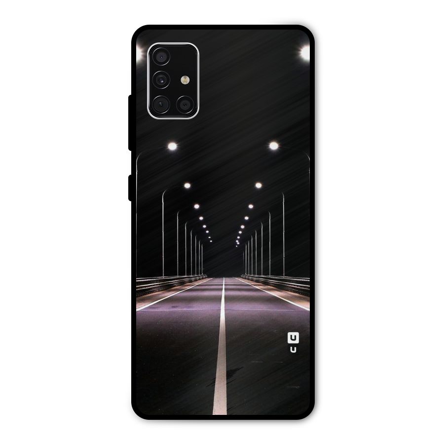 Street Light Metal Back Case for Galaxy A51