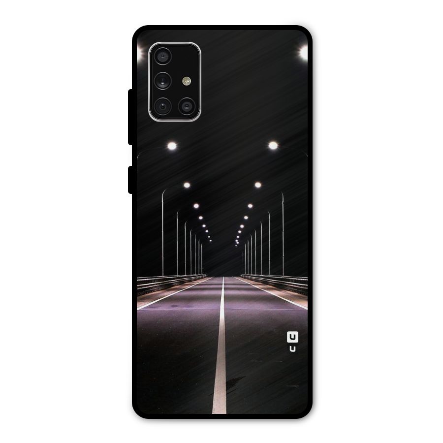 Street Light Metal Back Case for Galaxy A71