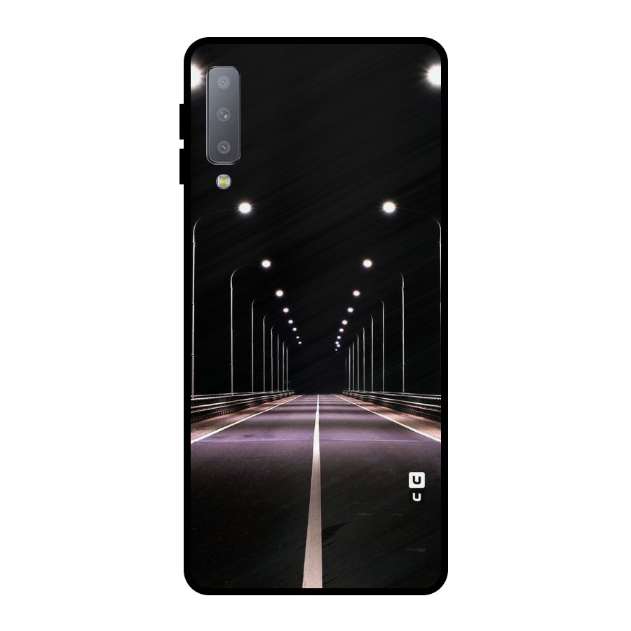 Street Light Metal Back Case for Galaxy A7 (2018)