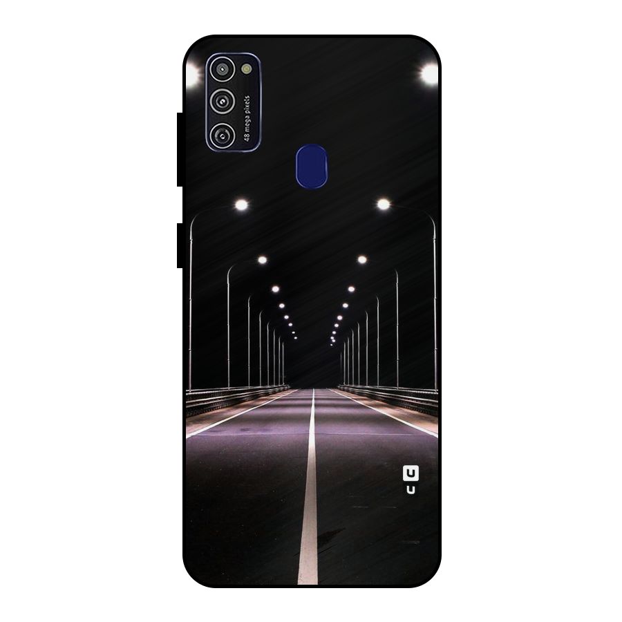Street Light Metal Back Case for Galaxy M21