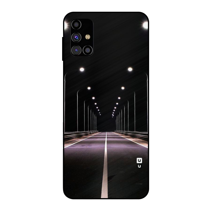 Street Light Metal Back Case for Galaxy M31s