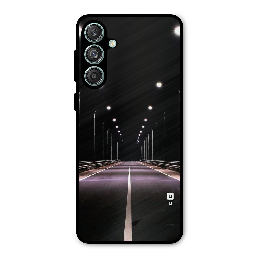 Street Light Metal Back Case for Galaxy M55 5G